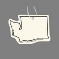 Paper Air Freshener - Washington (Outline)
